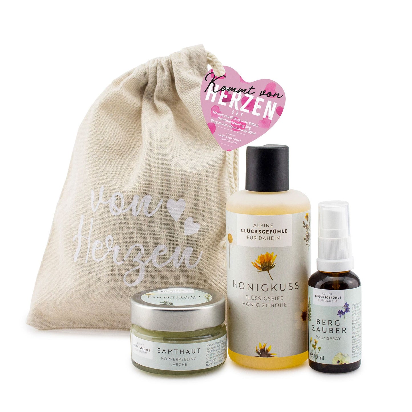 Kommt von Herzen Geschenkset