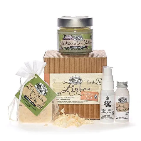 Hoch 4 Zirben Geschenkset