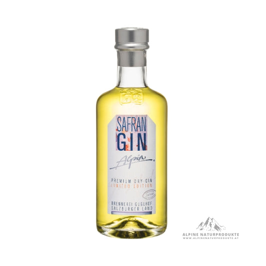 0,35 Liter Safran Gin Alpin Brennerei Guglhof 