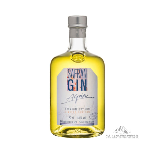 0,7 Liter Safran Gin Alpin Brennerei Guglhof  