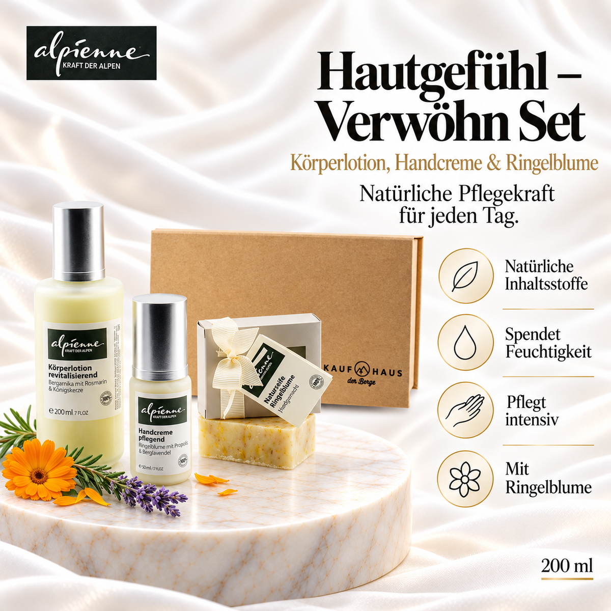 Alpienne Hautgefühl - Verwöhn Set