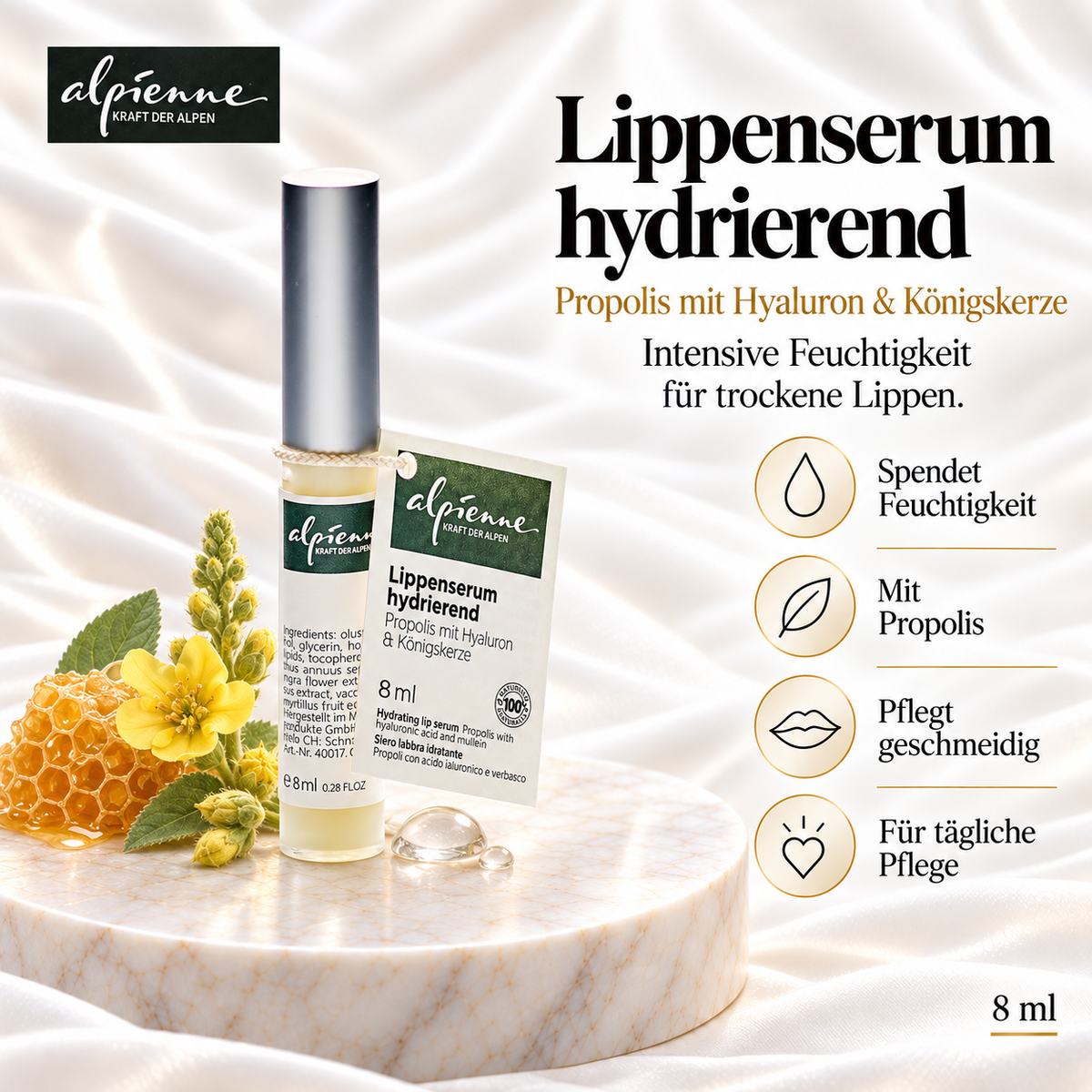 Alpienne Lippenserum hydrierend