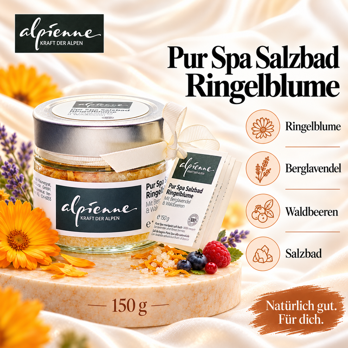 Alpienne Pur Spa Salzbad Ringelblume