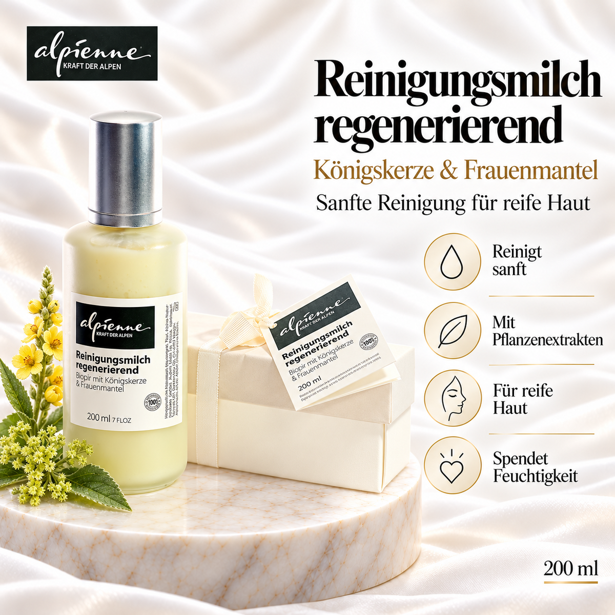 Alpienne Reinigungsmilch regenerierend