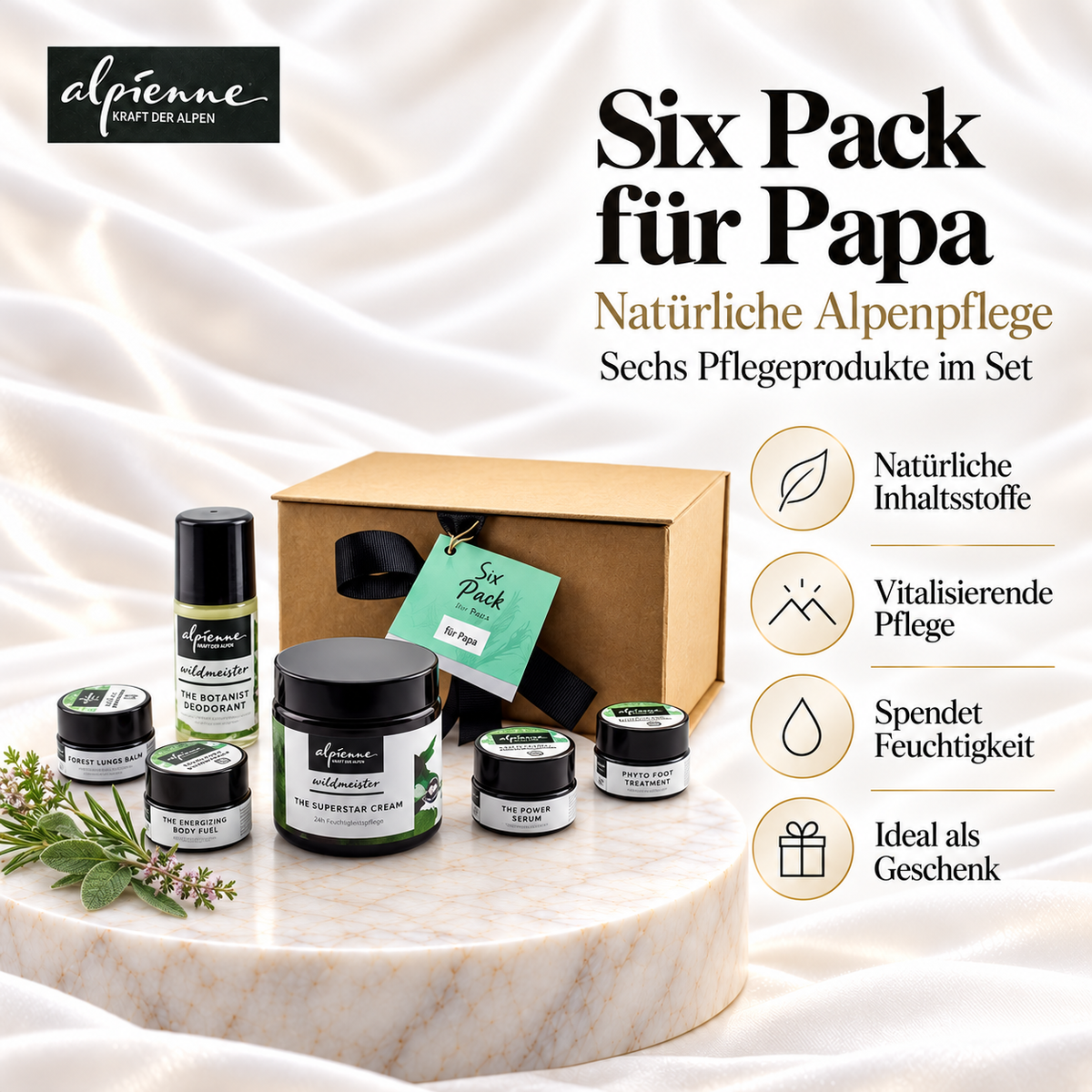Alpienne Six Pack für Papa