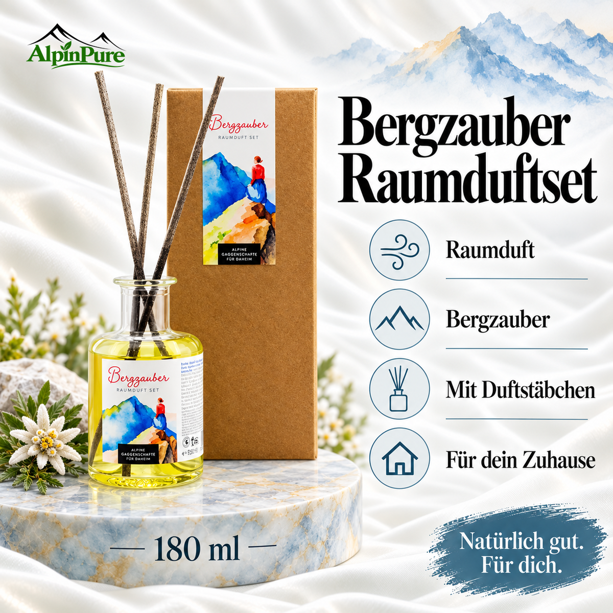 Alpine Bergzauber Raumduft Set