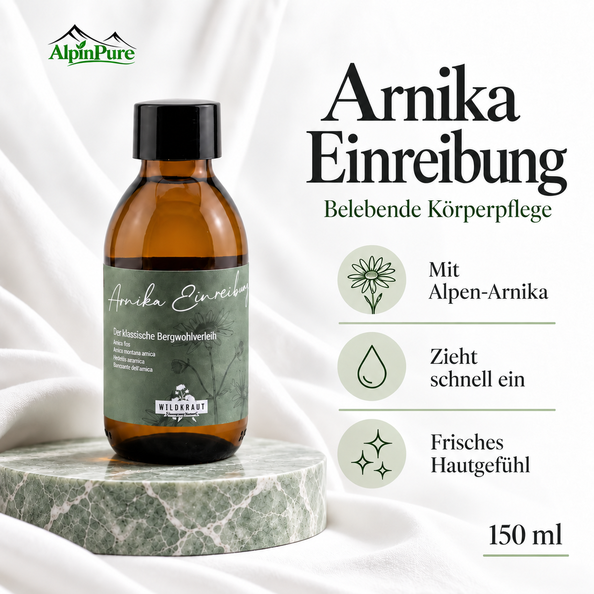 AlpinPure – Arnika Einreibung