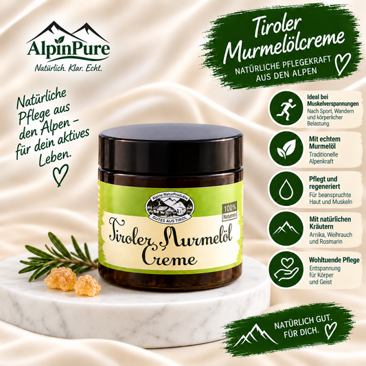 Alpine Tiroler Murmelöl Creme