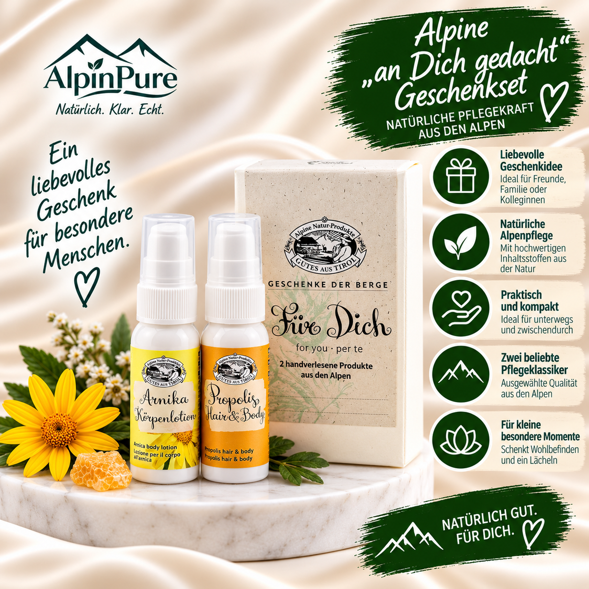 Alpine "an Dich gedacht " Geschenkset