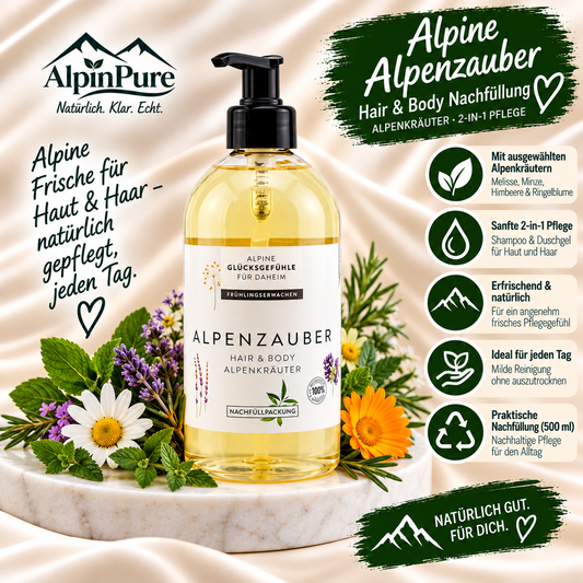 Alpine Alpenzauber Hair & Body Nachfüllung