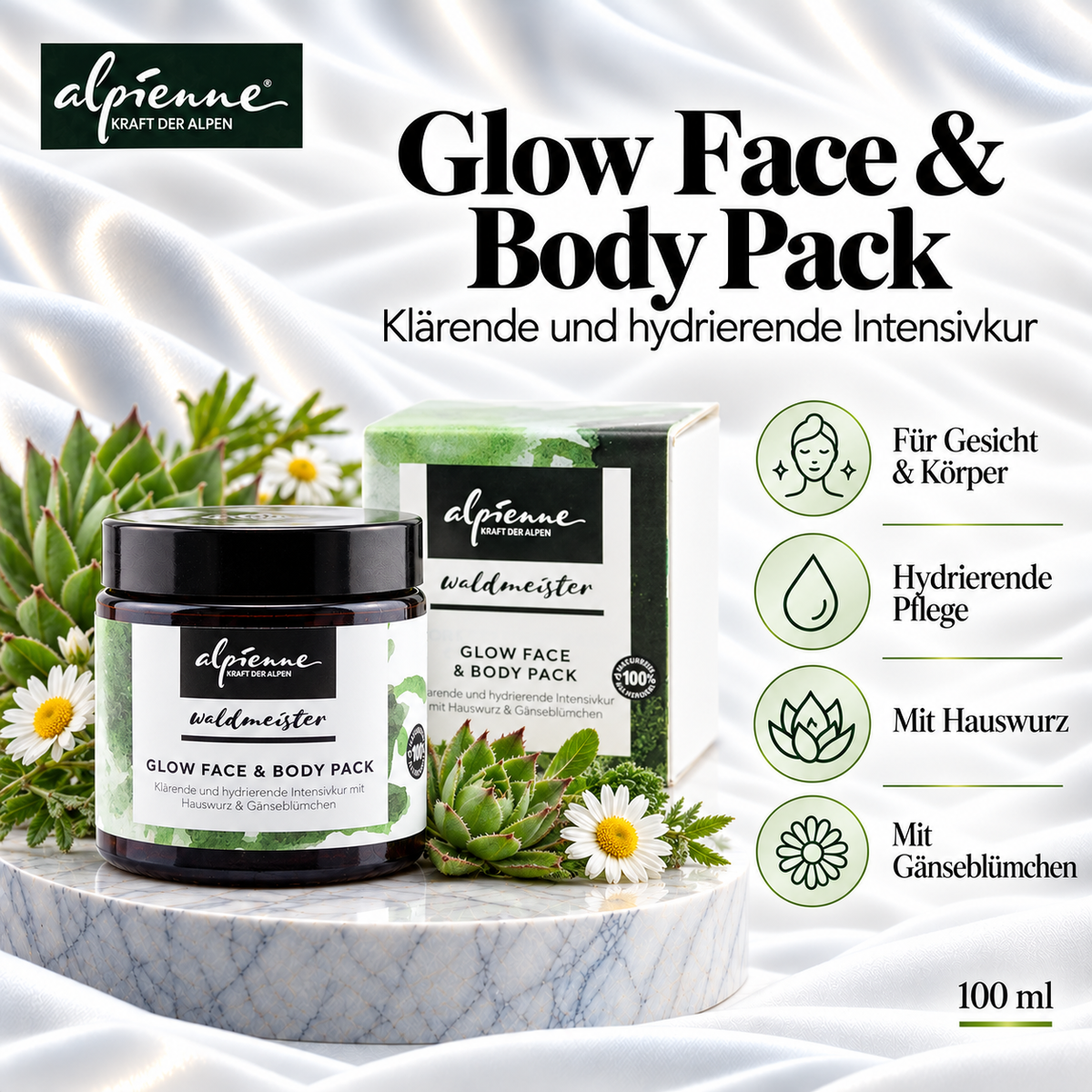 Alpienne Glow Face & Body Pack