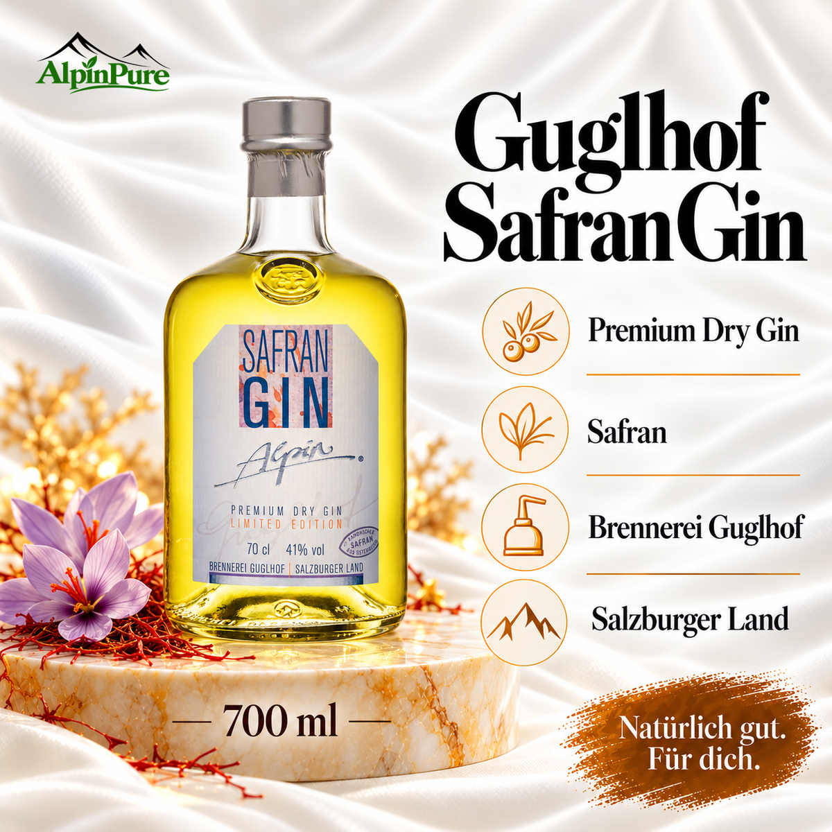 Safran Gin Alpin 0,7L