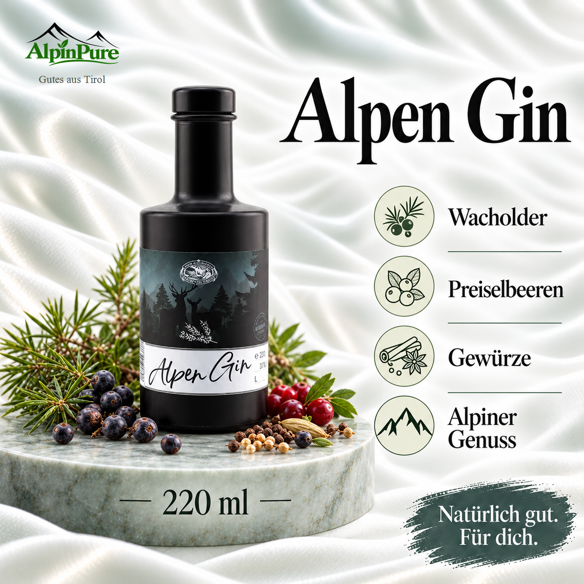 Tiroler "Alpen Gin" 0,22L