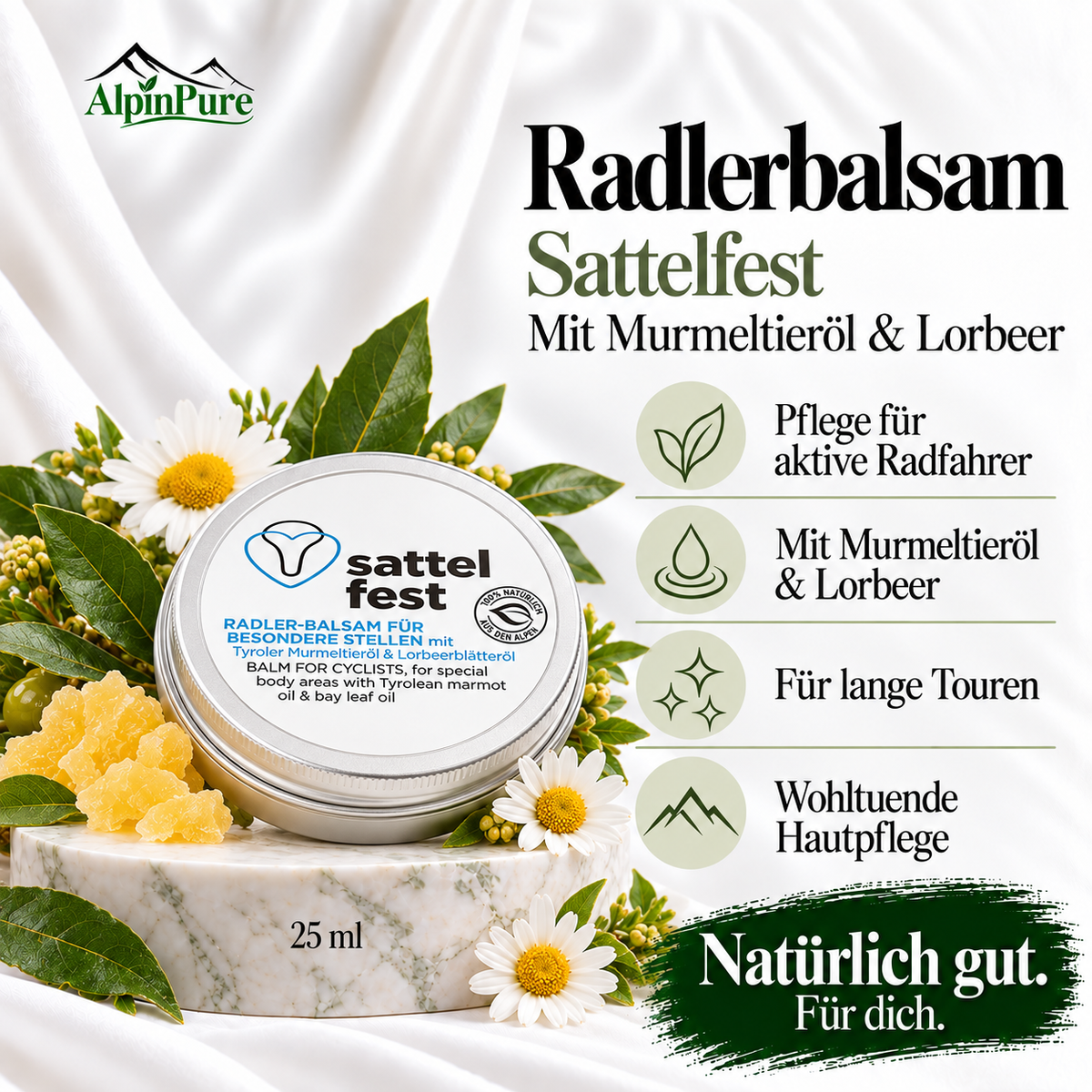 Alpine Radlerbalsam "Sattelfest"