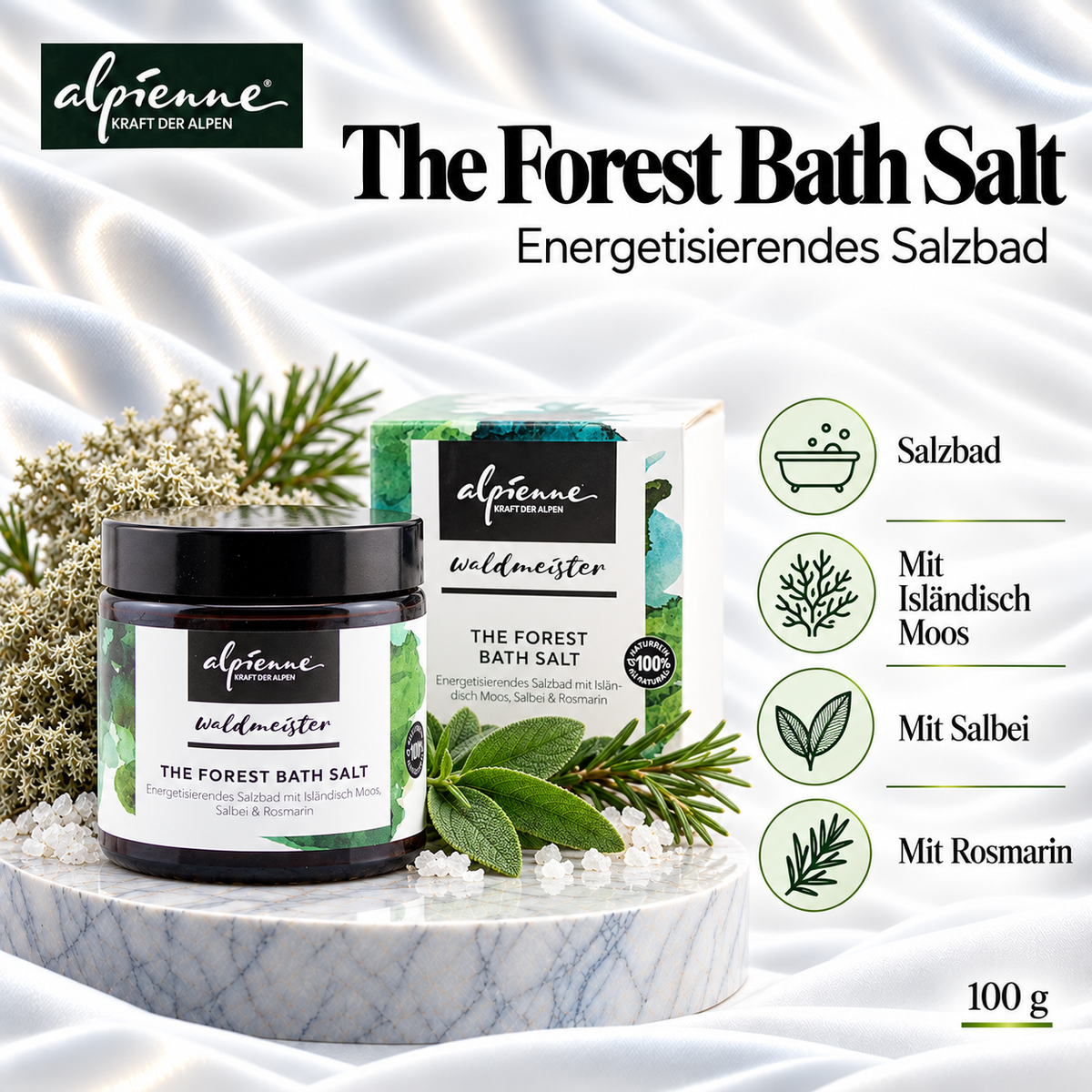 Alpienne Waldmeister The Forest Bath Salt