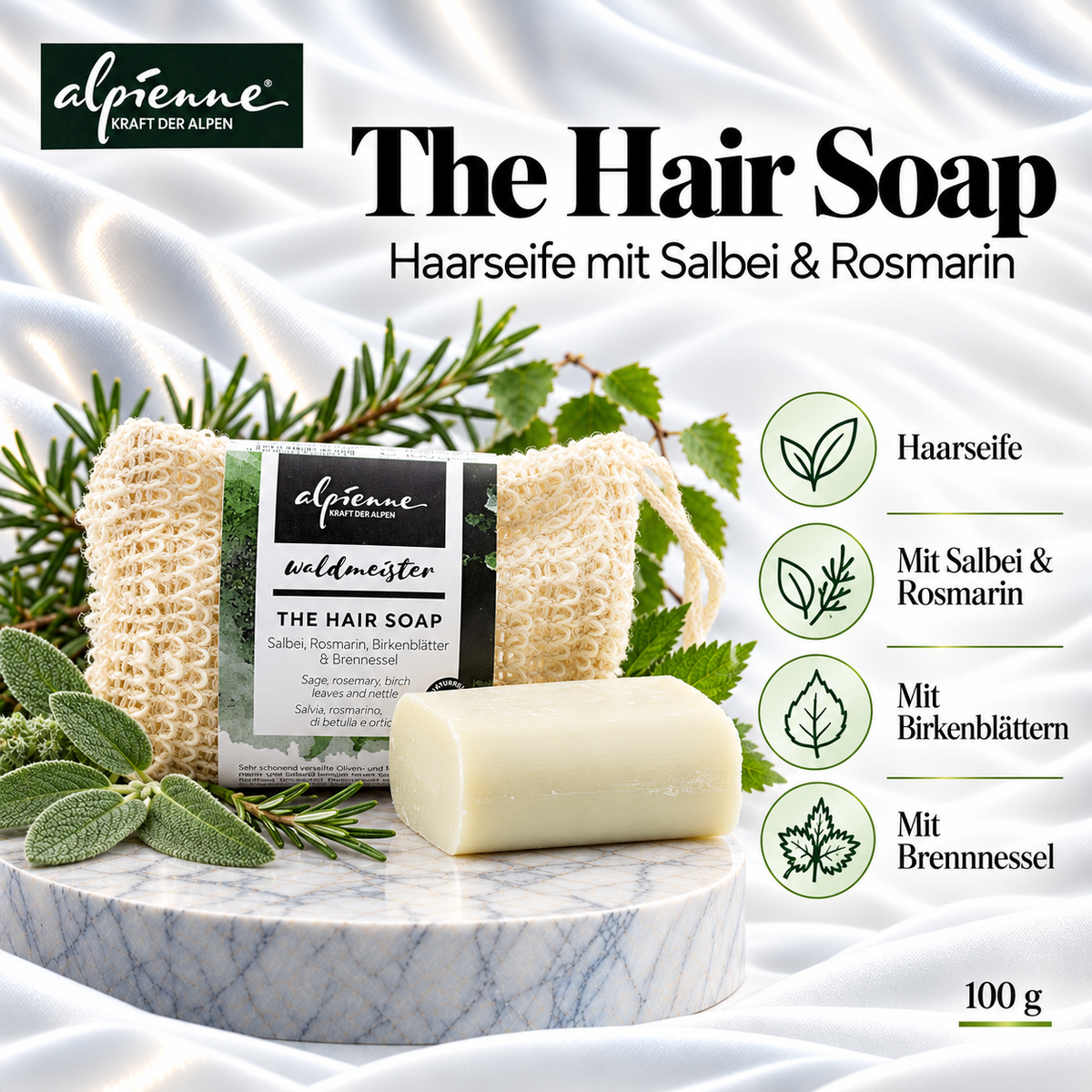 Alpienne Waldmeister The Hair Soap