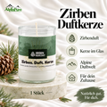 Alpine Zirbenwerkstatt Zirben Duft Kerze