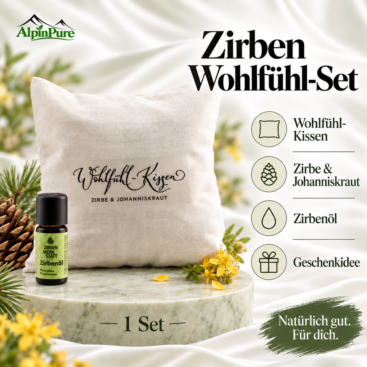 Zirben Wohlfühl Set