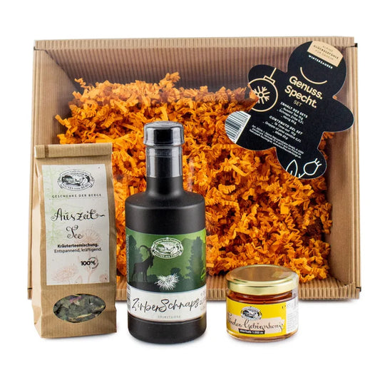 Winterzauber Genuss-Specht Geschenke Set